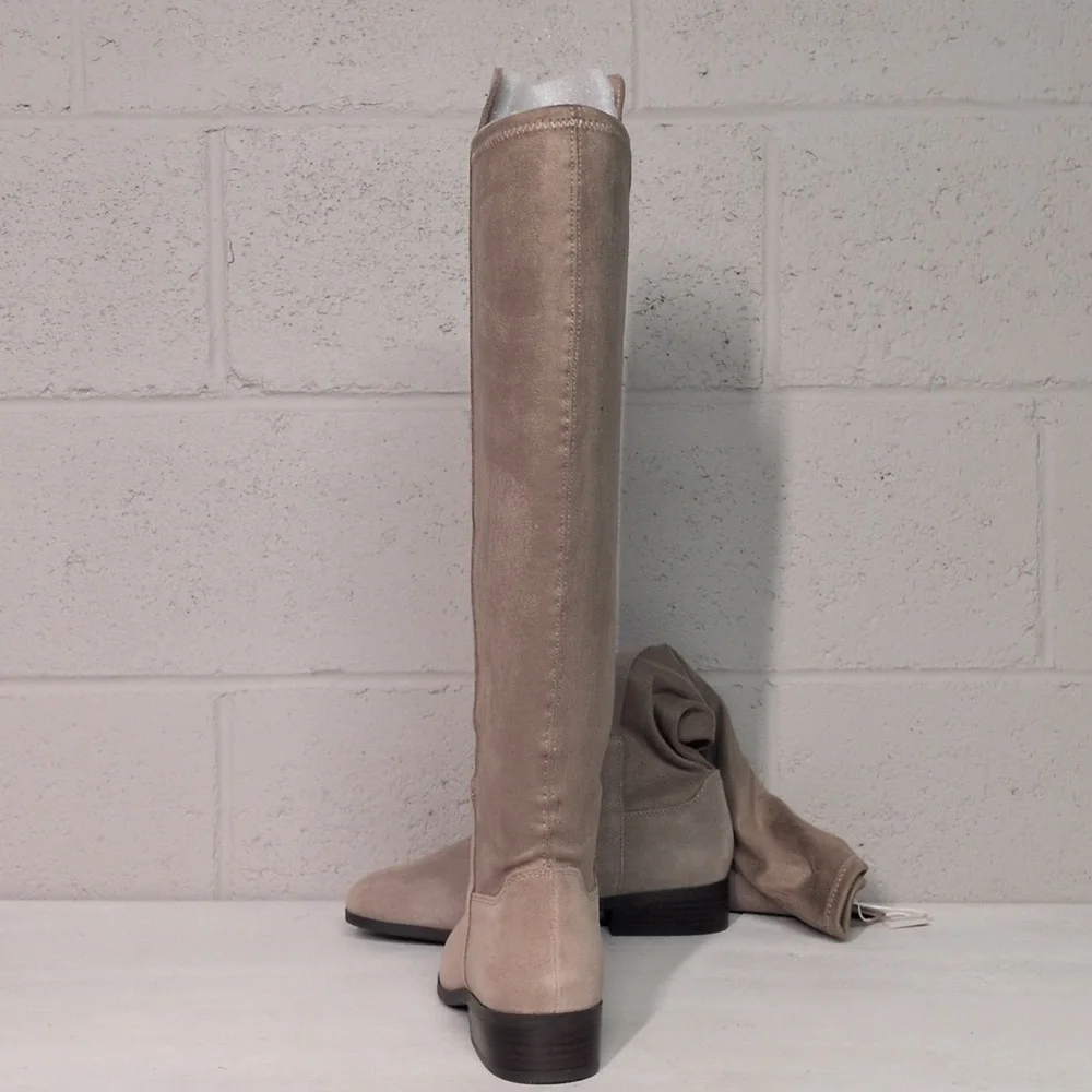 Lucky Brand Calypso Over-the-Knee Boot Suede Boot Size 9.5 NWOT, Festival-Ready